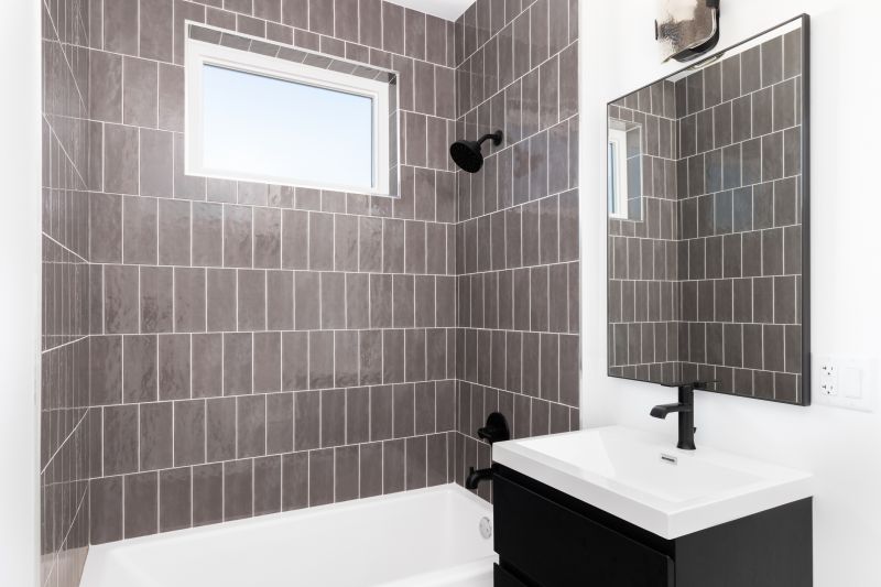 Tile-Design Shower Walls